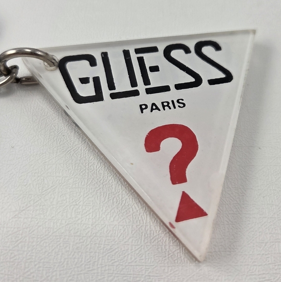 Vintage Guess Keychain & 4 NOS Disney House Key Blanks - Picture 3 of 7